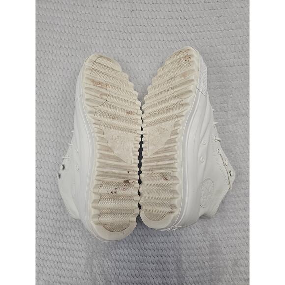 Converse Womens Size 10 Chuck Taylor Street Warmer Ripple High Top White - Picture 7 of 10